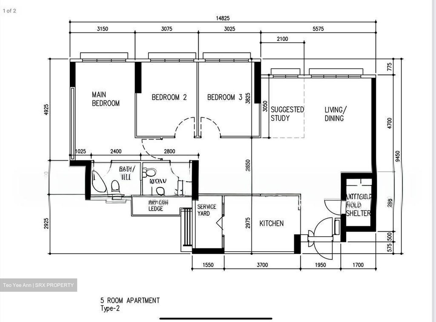Blk 513D Saraca Breeze @ Yishun (Yishun), HDB 5 Rooms #566243971
